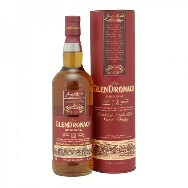 GLENDRONACH SINGLE MALT 12 YRS